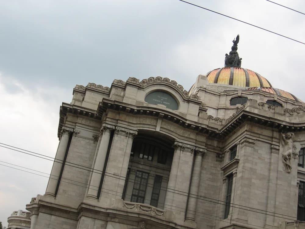 The Palacio de Bellas Artes in Mexico City in 2007
